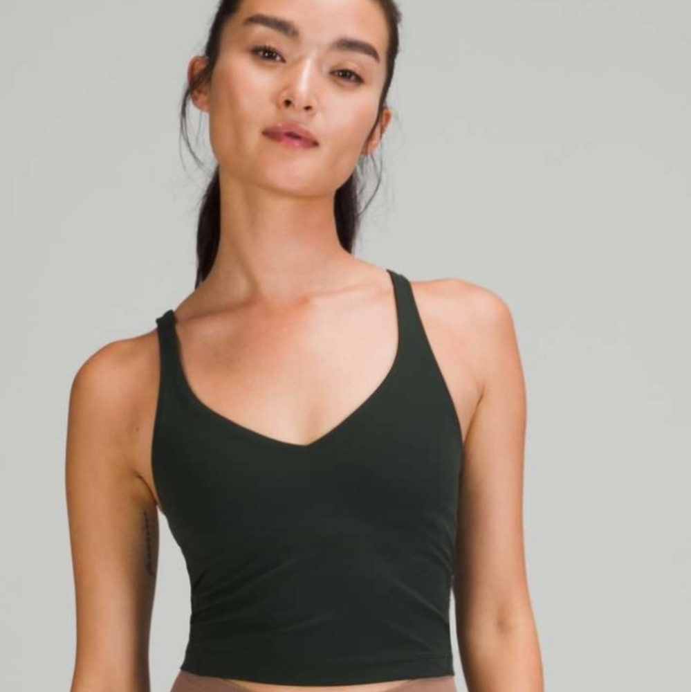 Lululemon align top size 4 forest green
